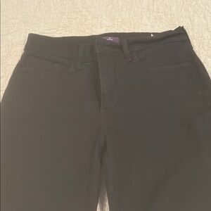 NYDJ Black Straight Leg Pants